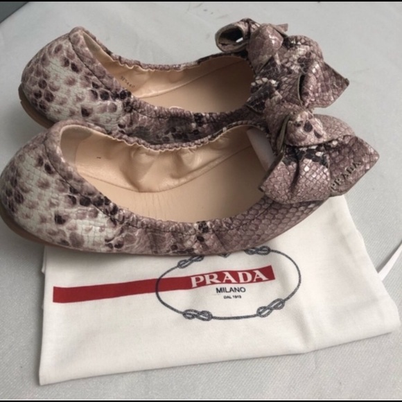 Prada St. Pistone Roccia 3F5440 snake print - Picture 6 of 6